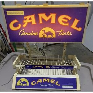 Vintage 1995 Camel Lighted Store Display 20" L x 16" T x 12" D. Tested!!